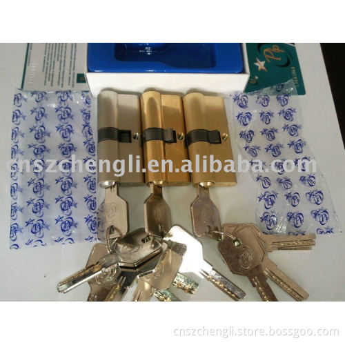 High security cylinder with gift box